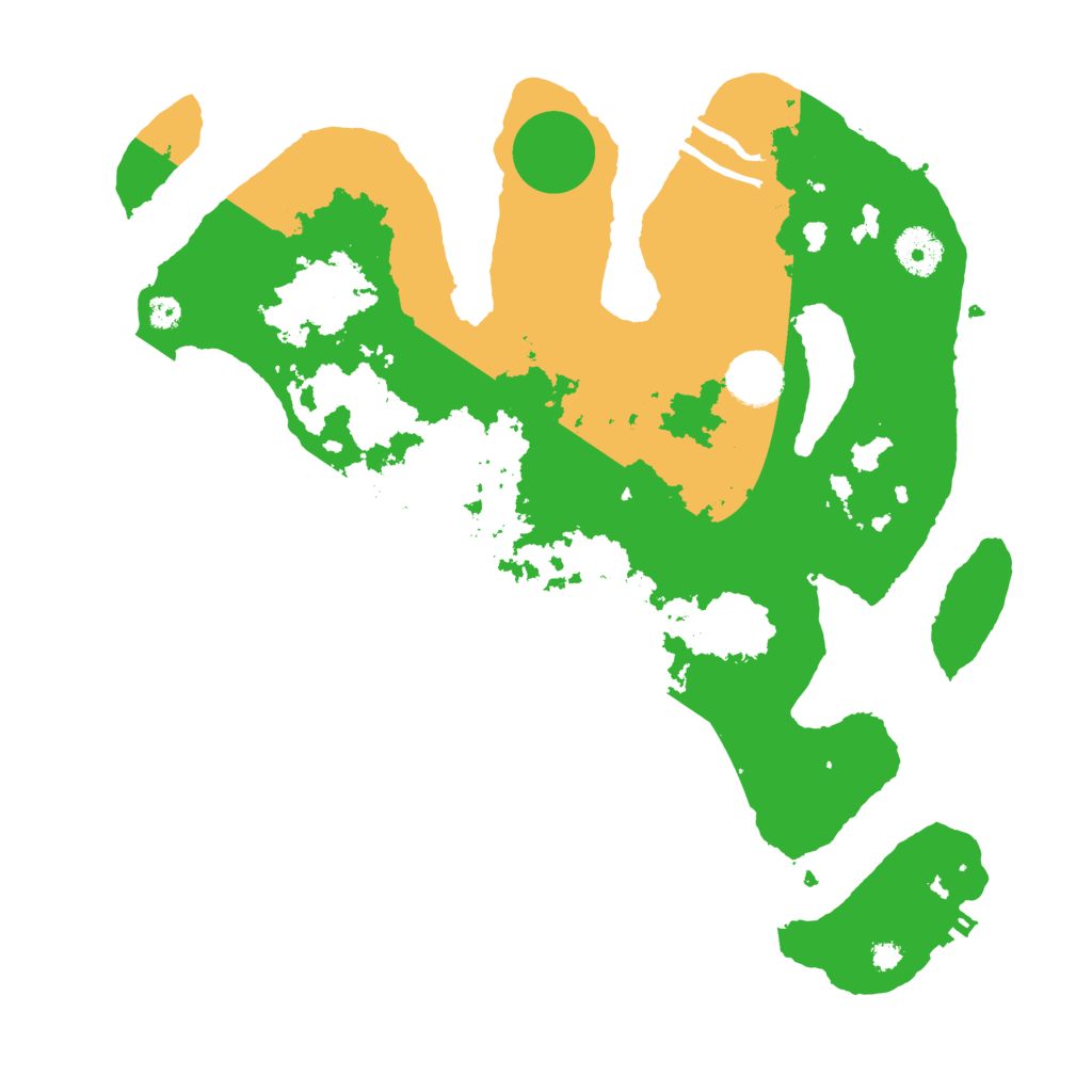 Biome Rust Map: Procedural Map, Size: 3500, Seed: 2825320