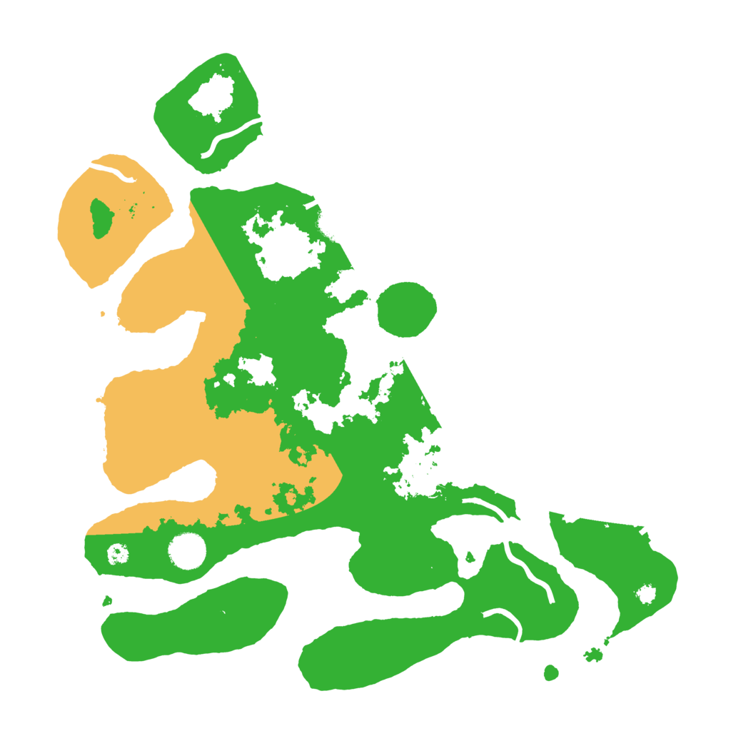 Biome Rust Map: Procedural Map, Size: 3500, Seed: 1447834