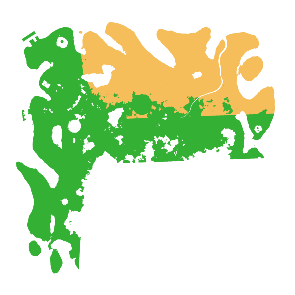 Biome Rust Map: Procedural Map, Size: 4000, Seed: 1634564886