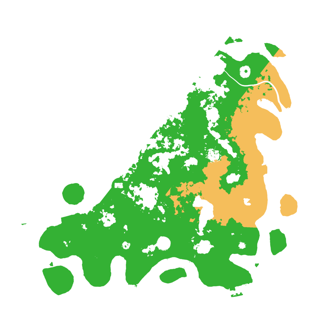 Biome Rust Map: Procedural Map, Size: 4000, Seed: 6111323