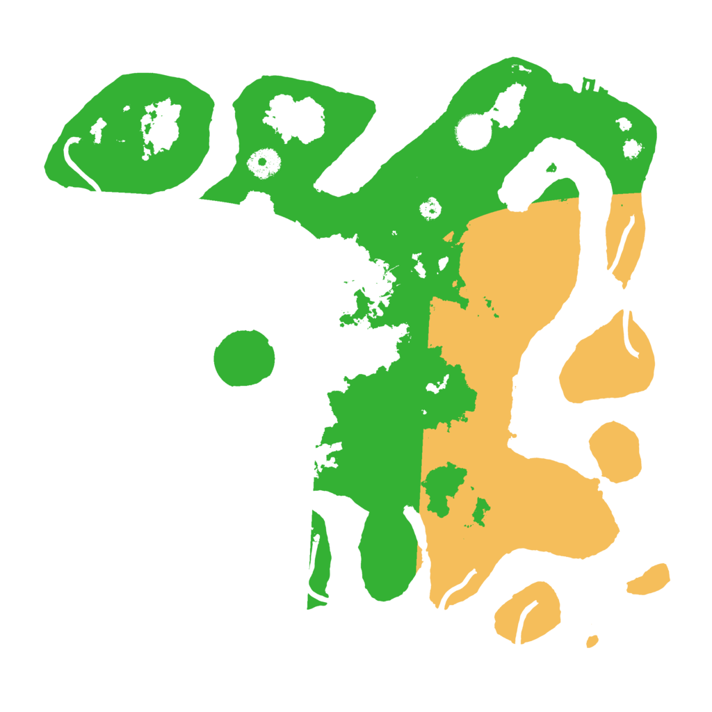 Biome Rust Map: Procedural Map, Size: 3500, Seed: 5681455