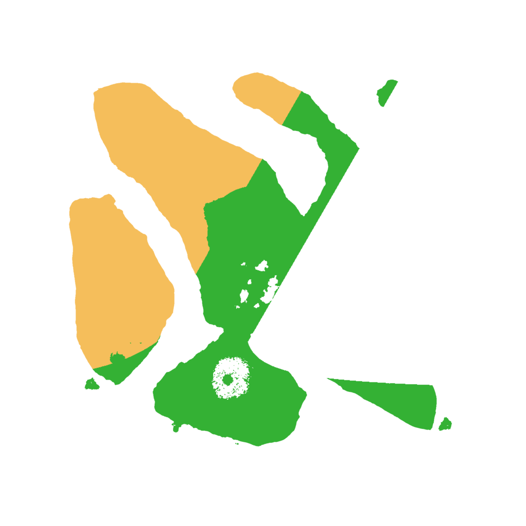 Biome Rust Map: Procedural Map, Size: 2000, Seed: 98