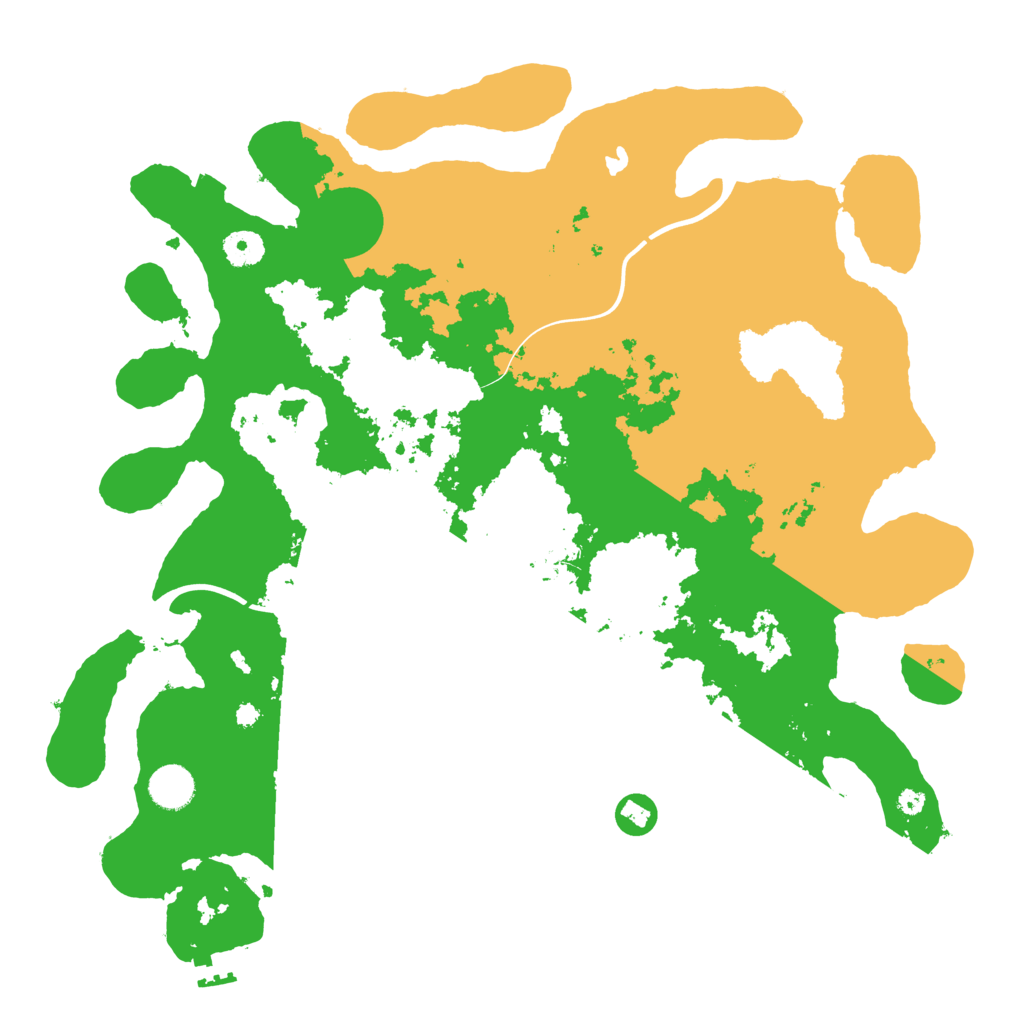 Biome Rust Map: Procedural Map, Size: 4000, Seed: 3934738