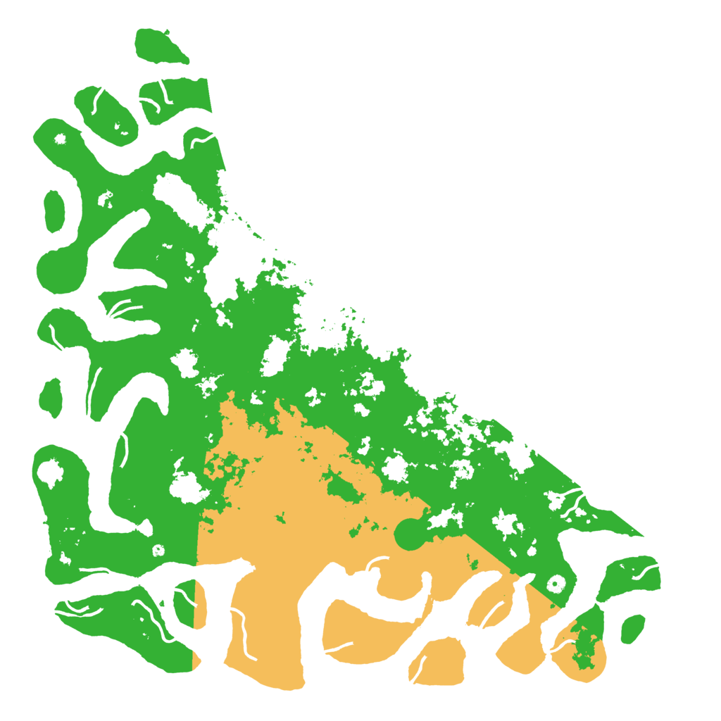 Biome Rust Map: Procedural Map, Size: 6000, Seed: 1548754125