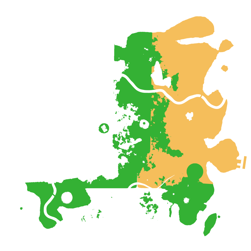 Biome Rust Map: Procedural Map, Size: 4000, Seed: 5880541