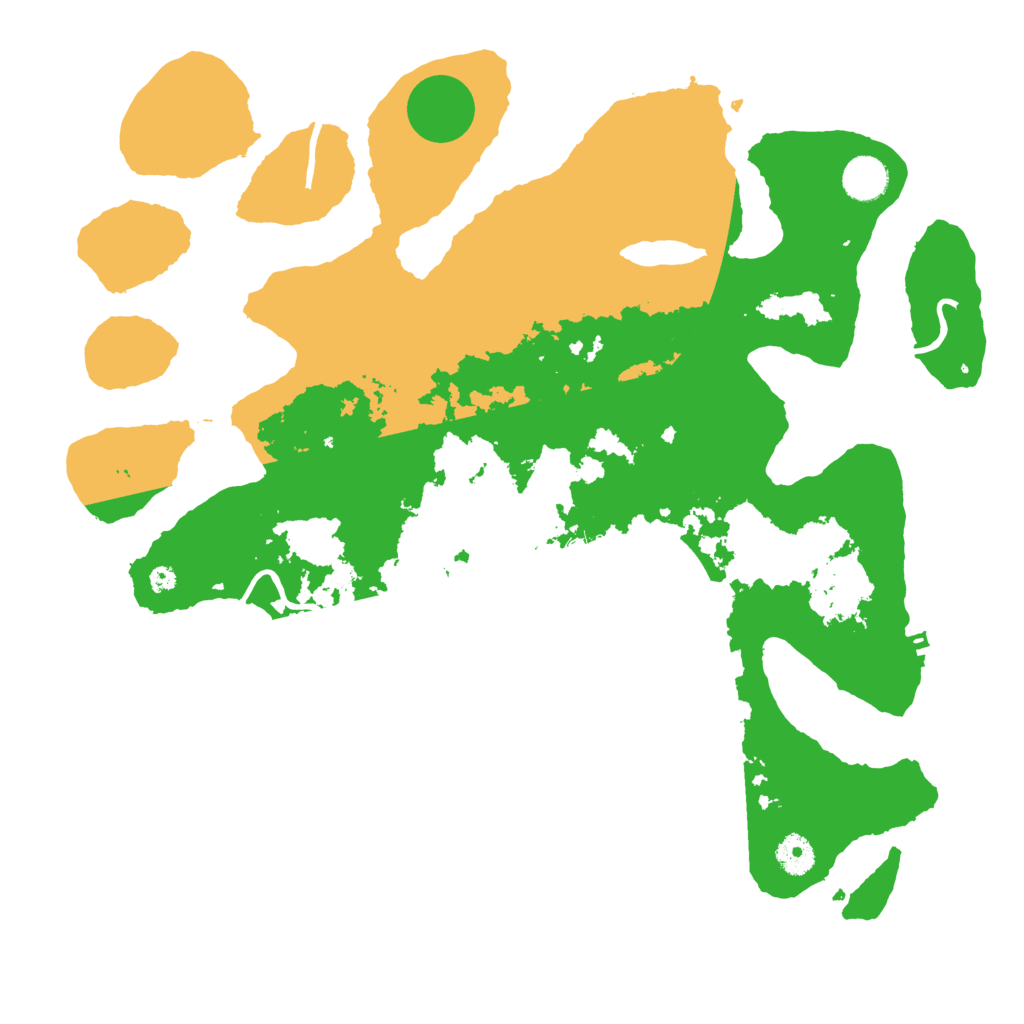 Biome Rust Map: Procedural Map, Size: 4000, Seed: 6124312