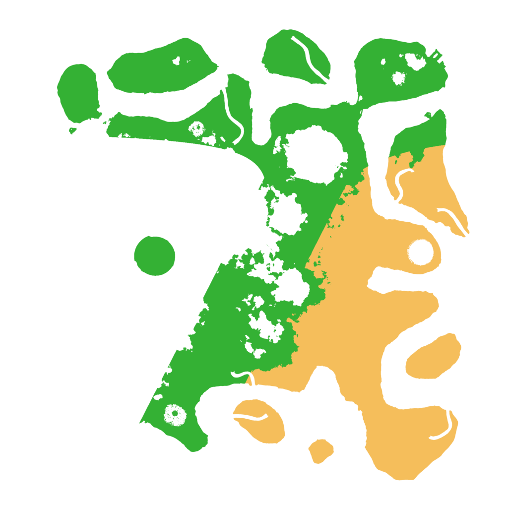Biome Rust Map: Procedural Map, Size: 3500, Seed: 2130335