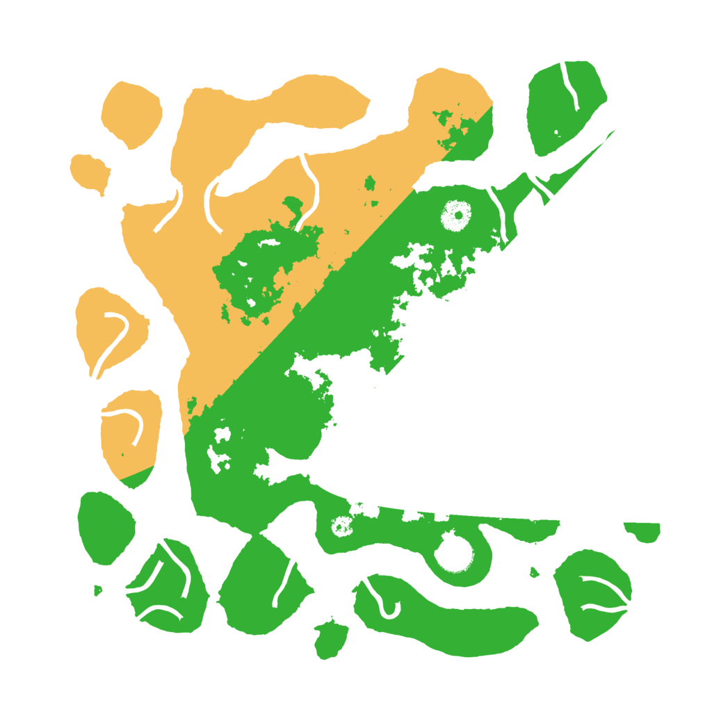 Biome Rust Map: Procedural Map, Size: 3500, Seed: 1148748