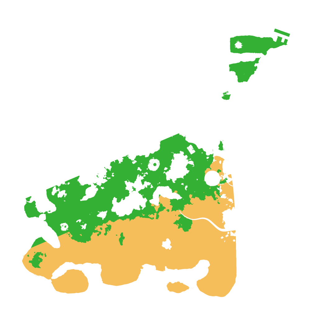 Biome Rust Map: Procedural Map, Size: 4000, Seed: 38674