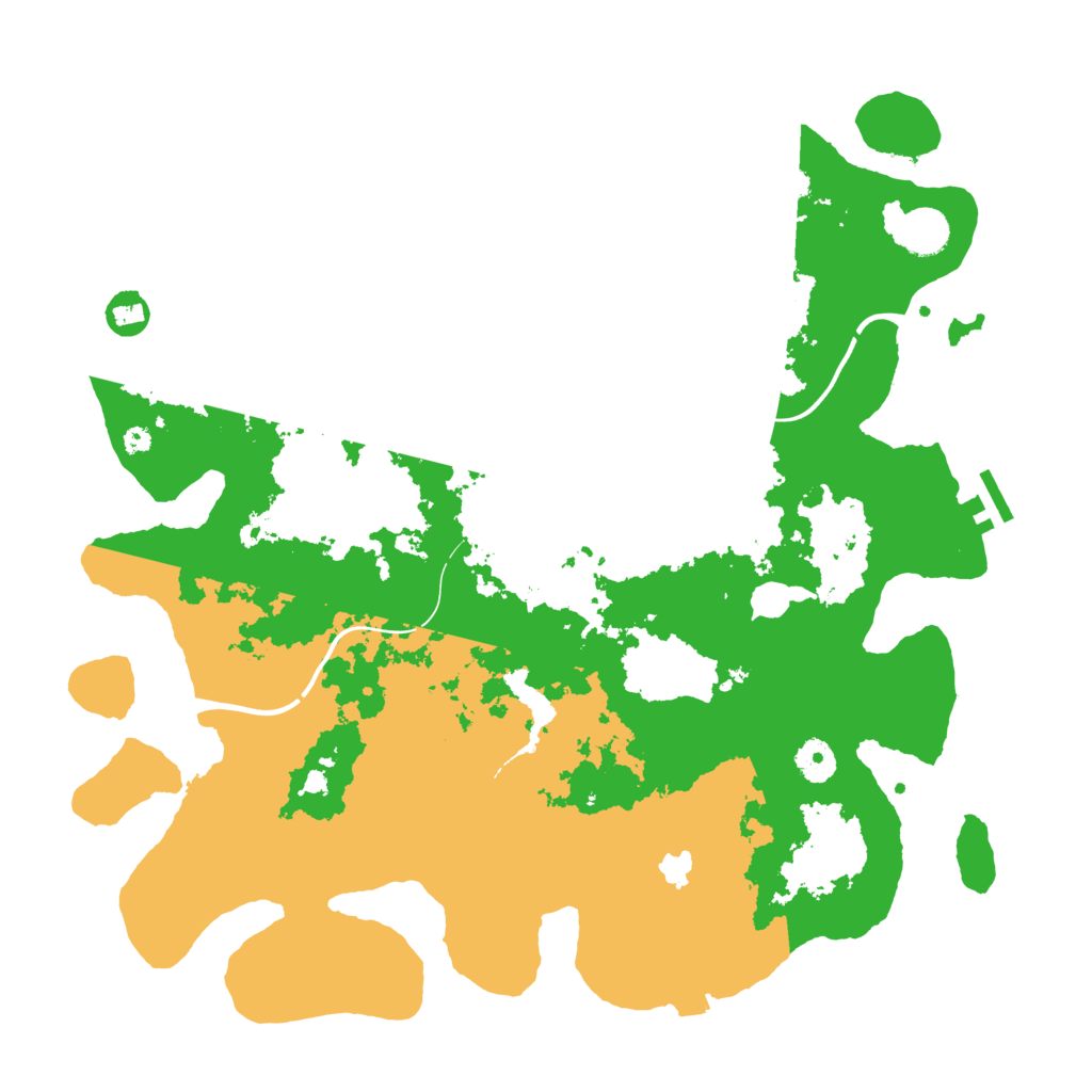 Biome Rust Map: Procedural Map, Size: 4000, Seed: 4182545