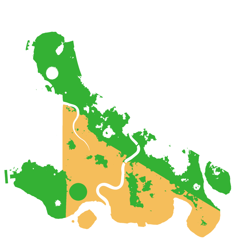 Biome Rust Map: Procedural Map, Size: 3750, Seed: 2708993