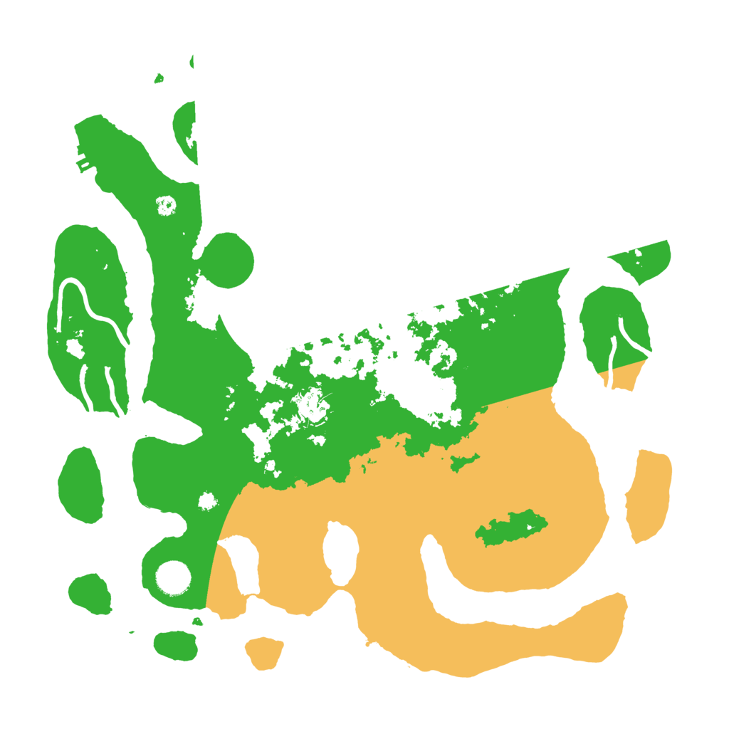 Biome Rust Map: Procedural Map, Size: 3700, Seed: 4974284