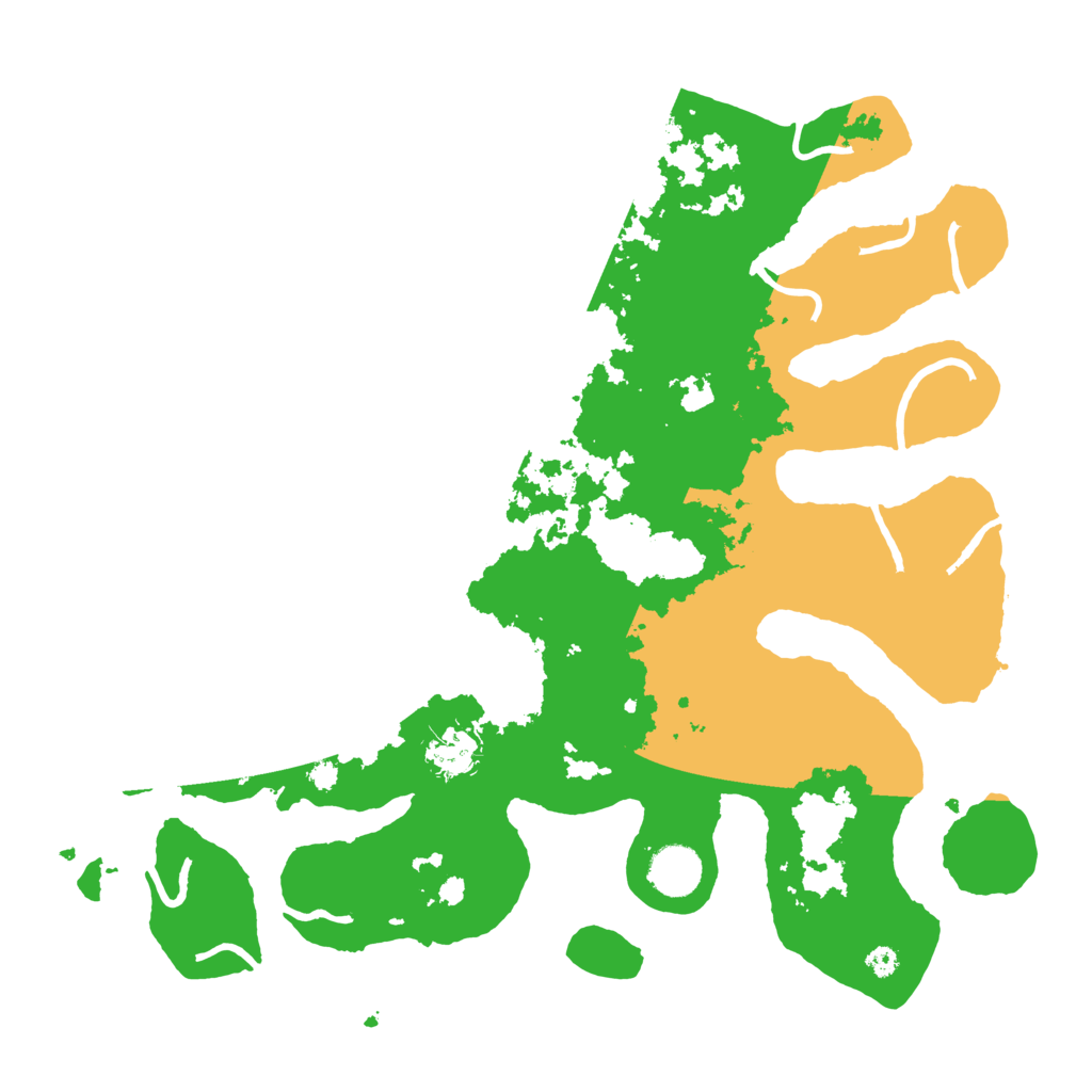 Biome Rust Map: Procedural Map, Size: 3700, Seed: 2913452