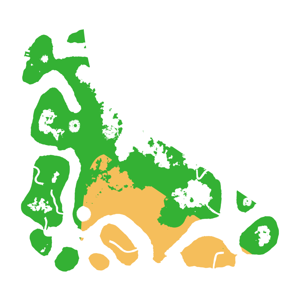 Biome Rust Map: Procedural Map, Size: 3700, Seed: 6103420