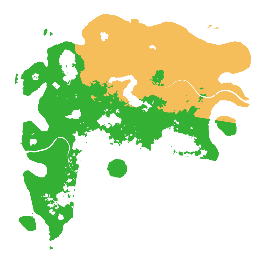 Biome Rust Map: Procedural Map, Size: 4000, Seed: 5574716