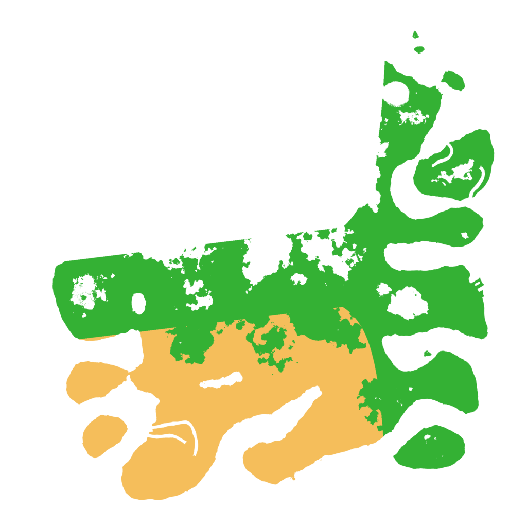 Biome Rust Map: Procedural Map, Size: 3800, Seed: 777777