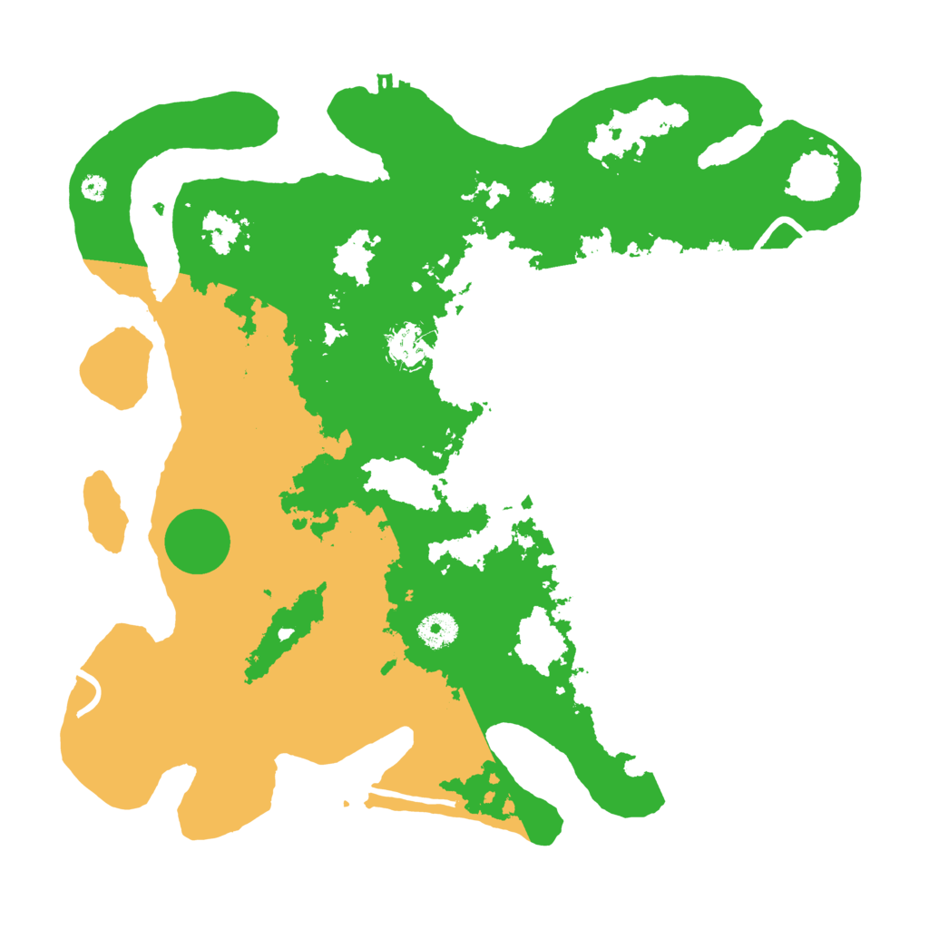 Biome Rust Map: Procedural Map, Size: 3750, Seed: 34320233