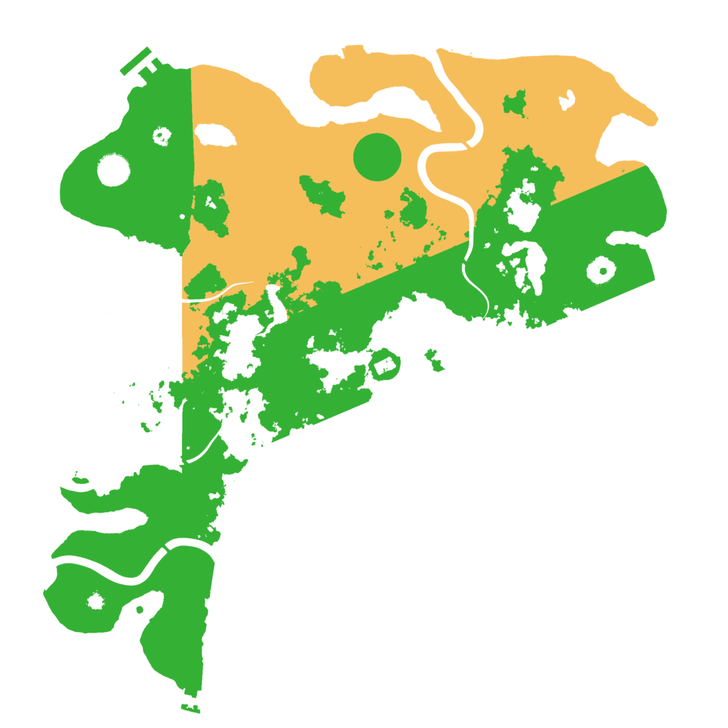 Biome Rust Map: Procedural Map, Size: 4000, Seed: 4369937