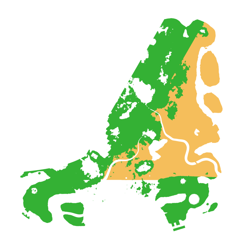 Biome Rust Map: Procedural Map, Size: 4000, Seed: 4027786