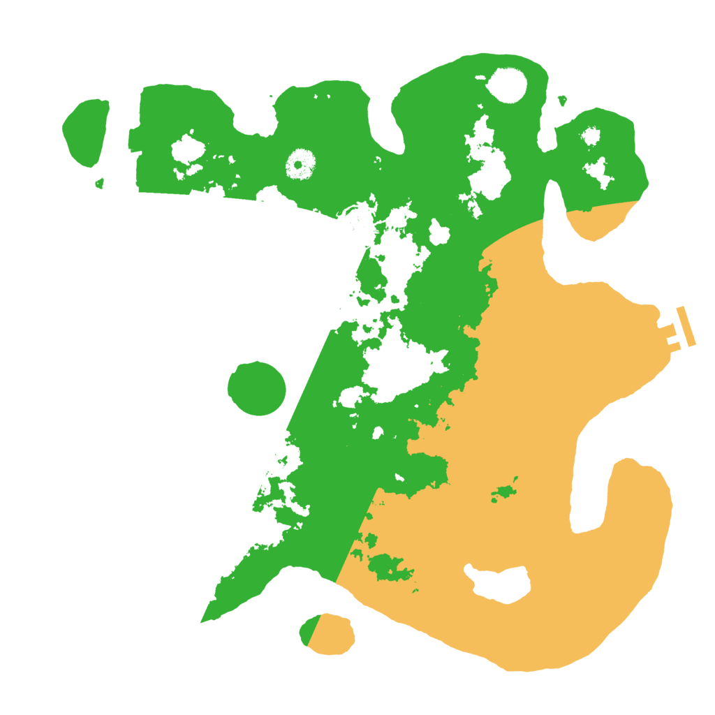 Biome Rust Map: Procedural Map, Size: 3550, Seed: 269252