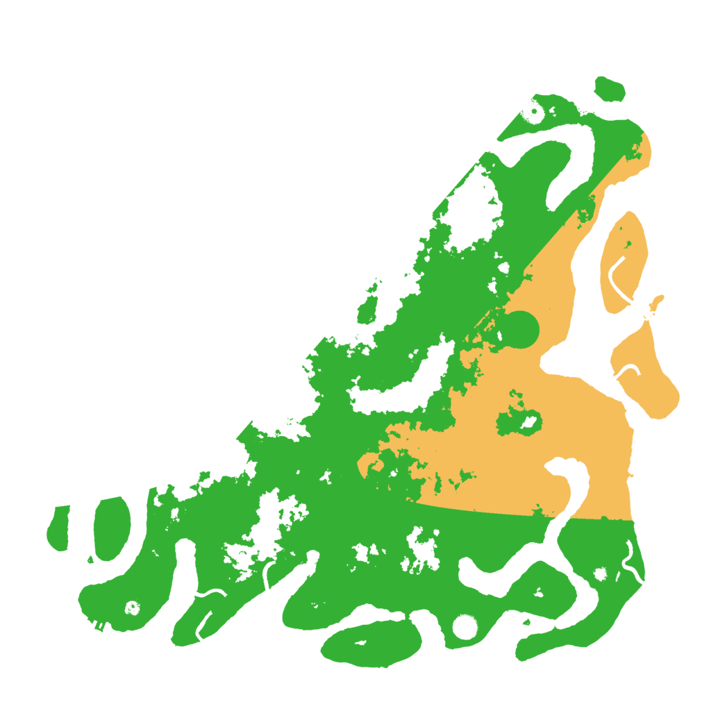 Biome Rust Map: Procedural Map, Size: 5000, Seed: 9956235