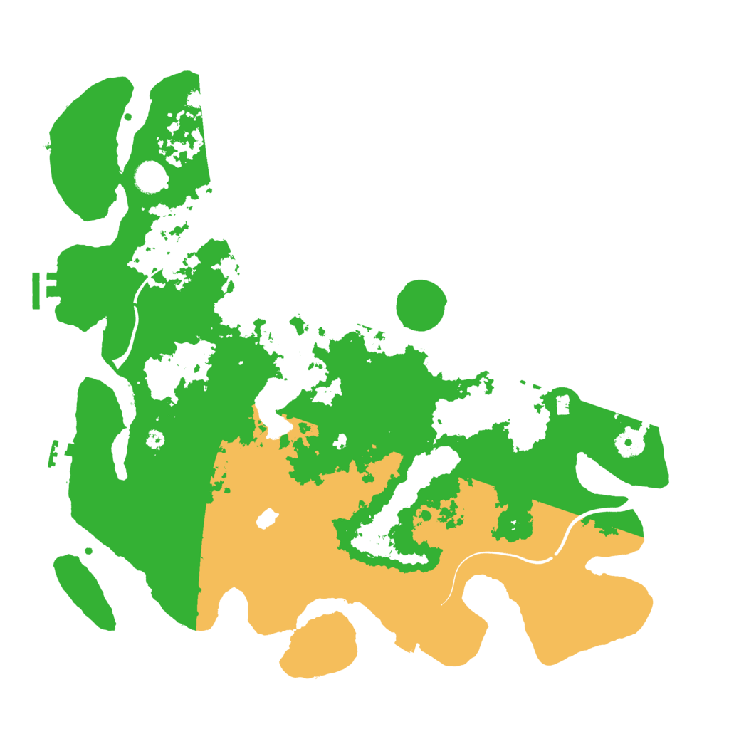 Biome Rust Map: Procedural Map, Size: 4000, Seed: 4534