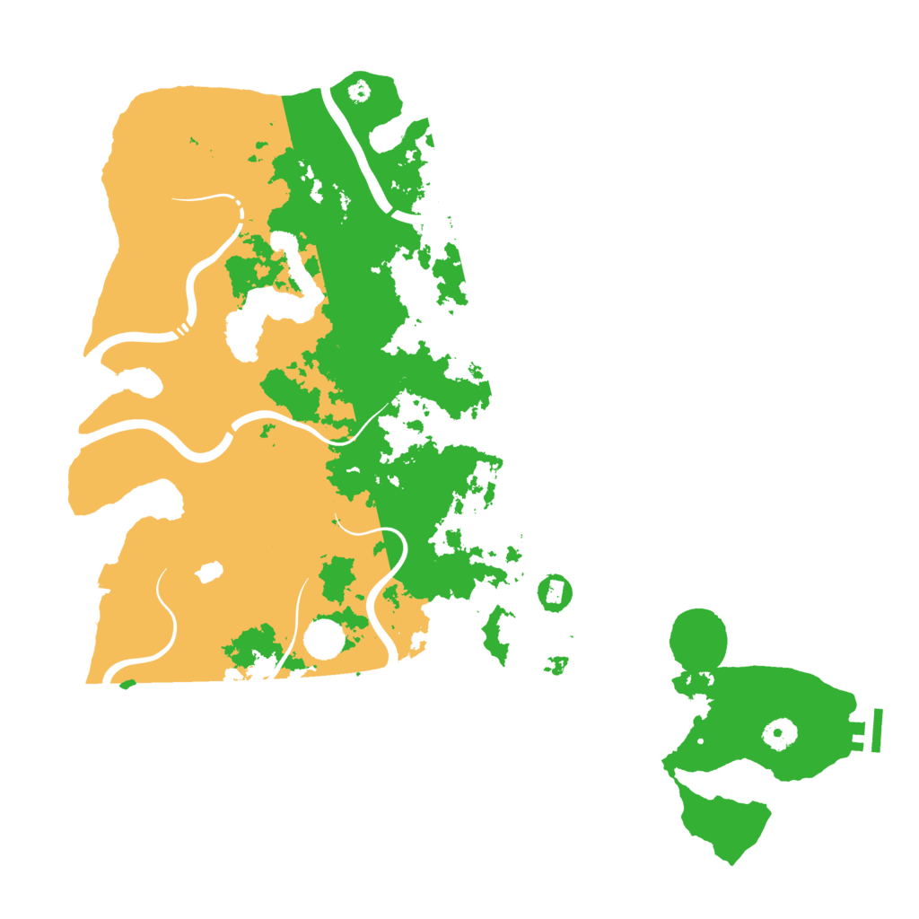 Biome Rust Map: Procedural Map, Size: 4250, Seed: 12071953
