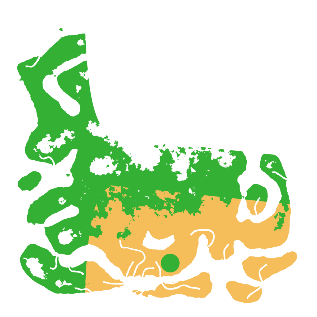 Biome Rust Map: Procedural Map, Size: 4500, Seed: 1702642