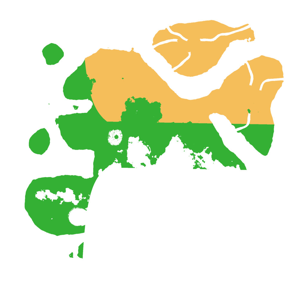 Biome Rust Map: Procedural Map, Size: 3000, Seed: 1838302613