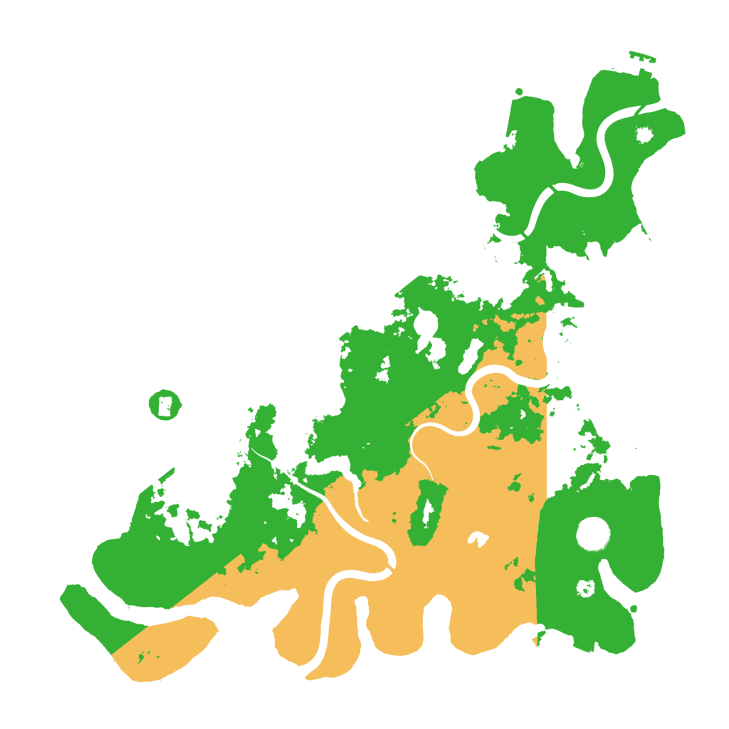 Biome Rust Map: Procedural Map, Size: 4000, Seed: 472060328