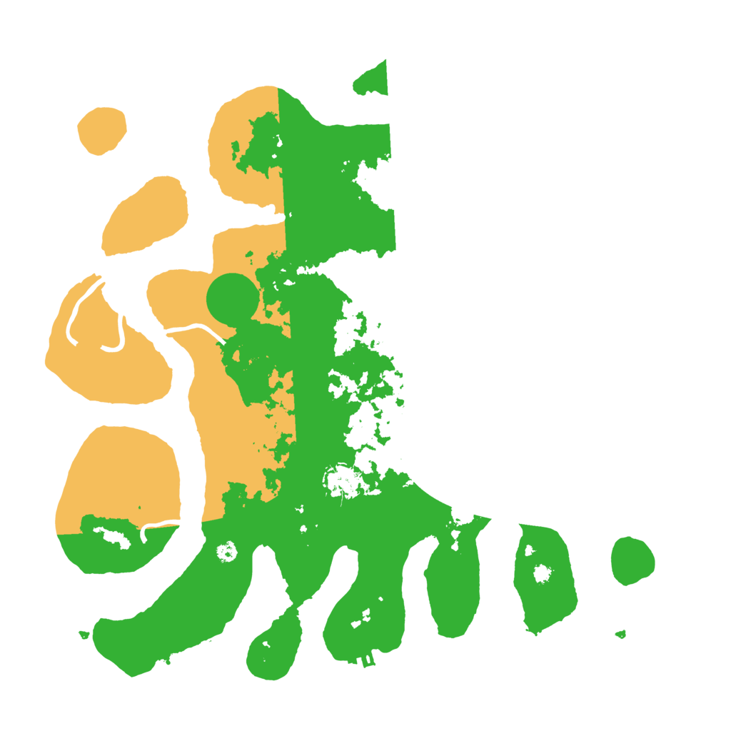 Biome Rust Map: Procedural Map, Size: 3700, Seed: 5722187