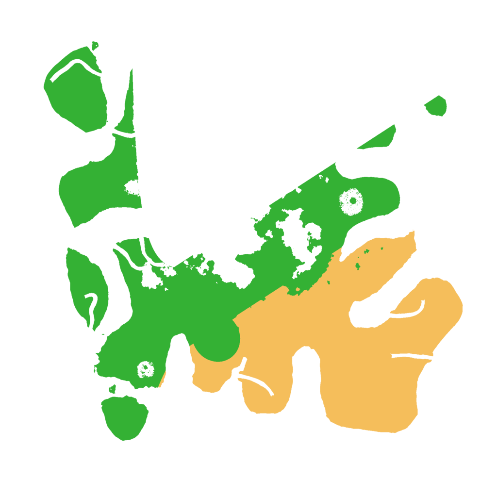 Biome Rust Map: Procedural Map, Size: 3000, Seed: 58418