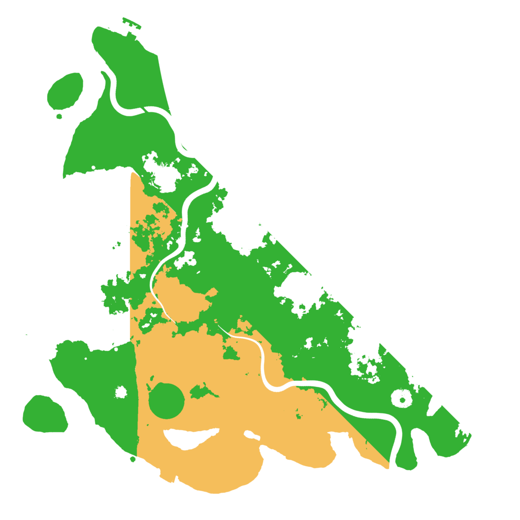 Biome Rust Map: Procedural Map, Size: 3850, Seed: 511245490