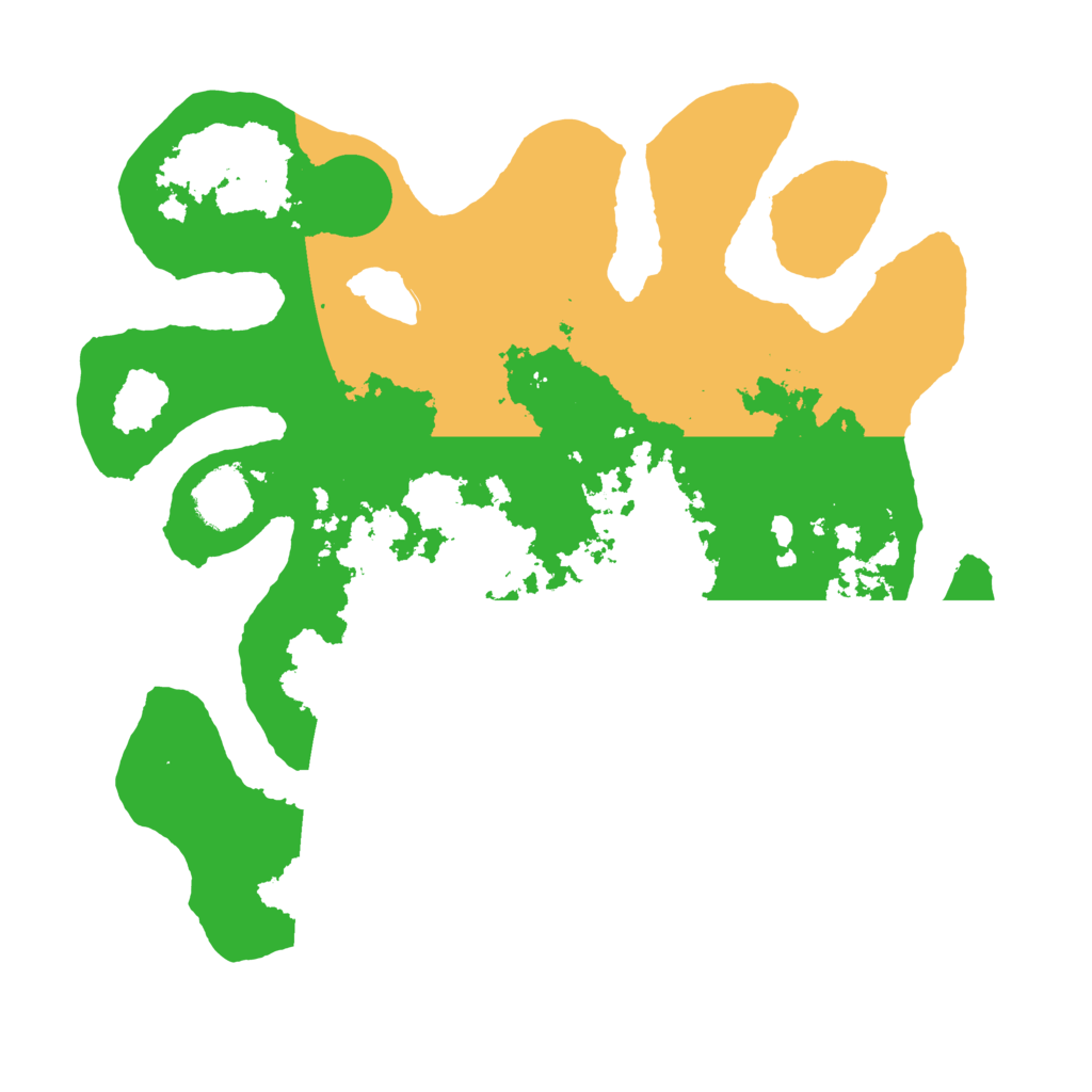 Biome Rust Map: Barren, Size: 3500, Seed: 212910