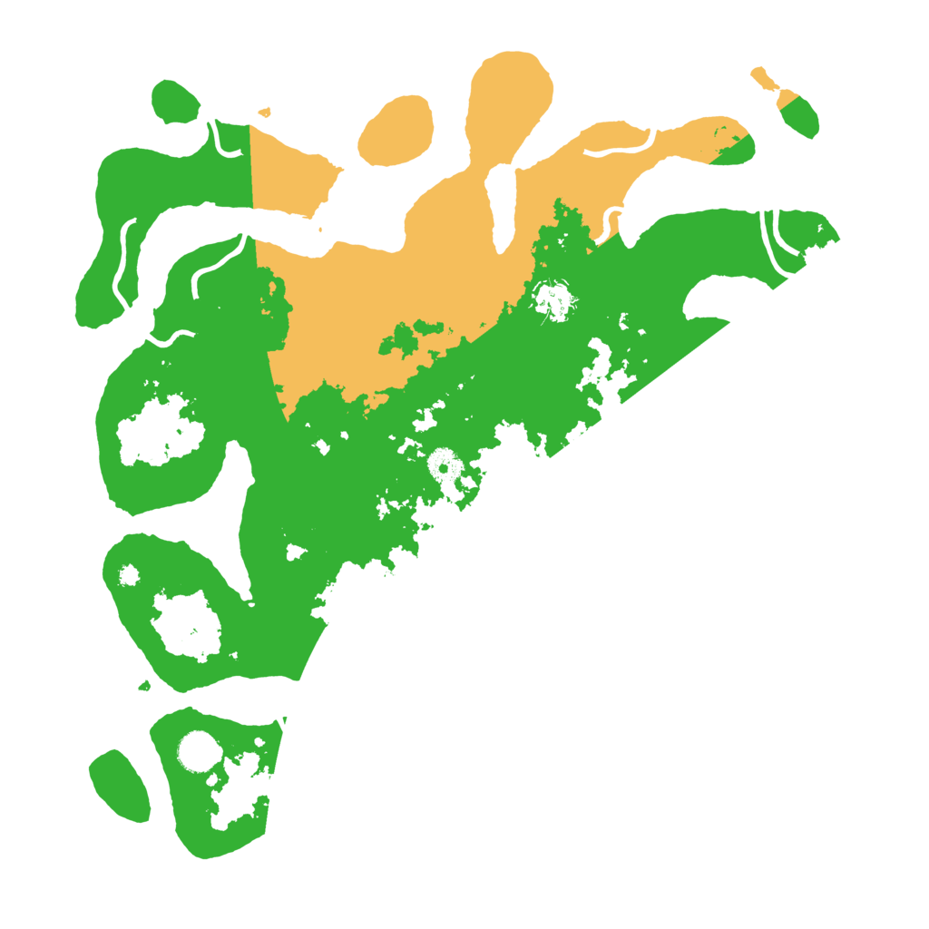 Biome Rust Map: Procedural Map, Size: 4000, Seed: 17583
