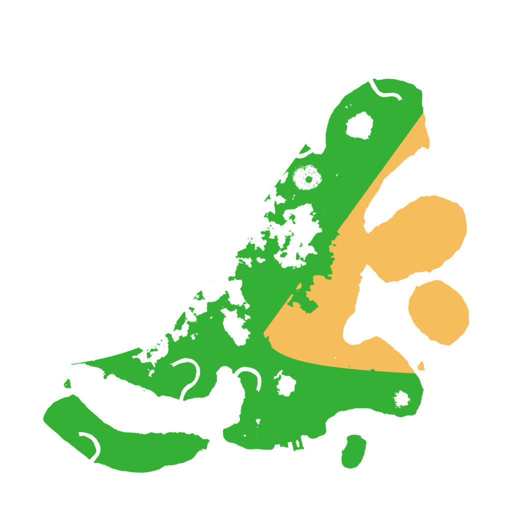 Biome Rust Map: Procedural Map, Size: 3000, Seed: 1164177304