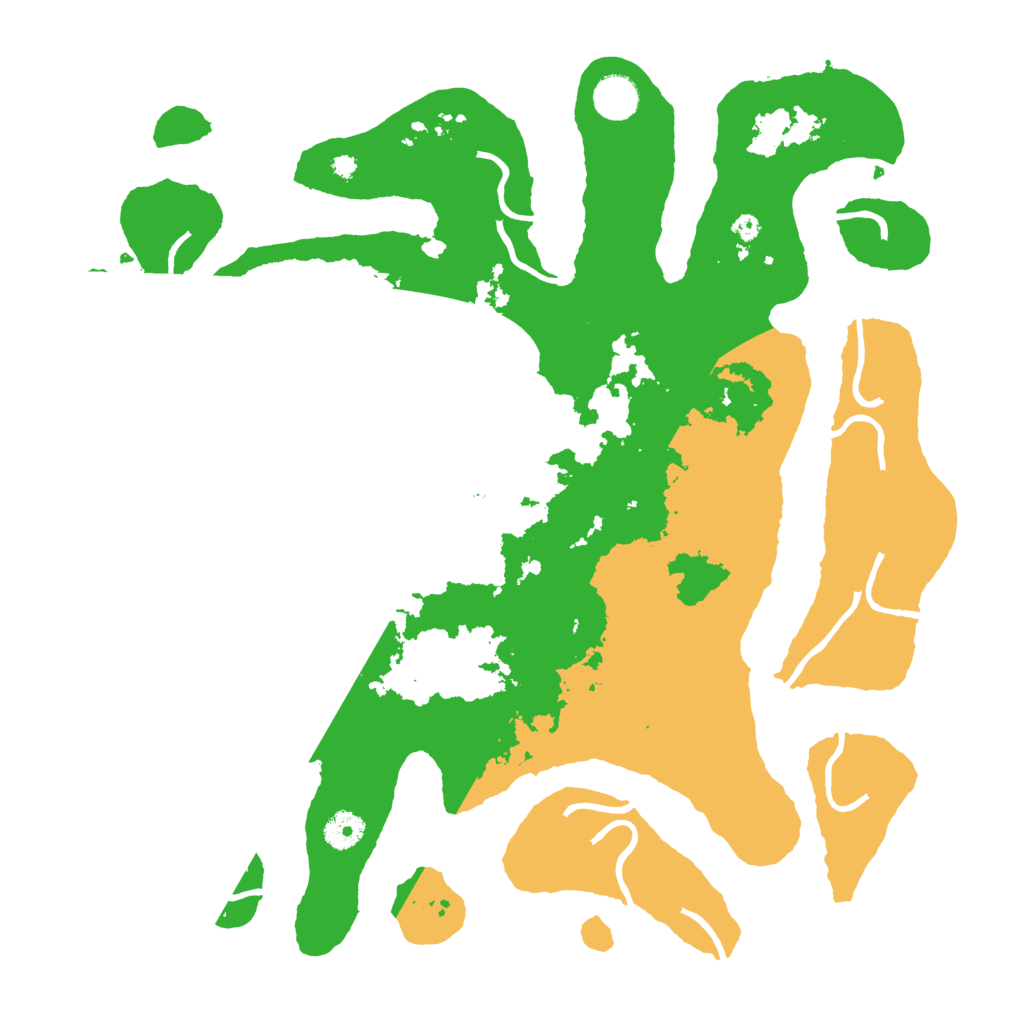 Biome Rust Map: Procedural Map, Size: 4000, Seed: 2741297