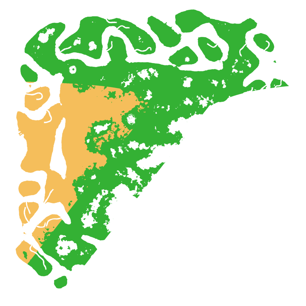 Biome Rust Map: Procedural Map, Size: 6000, Seed: 1555