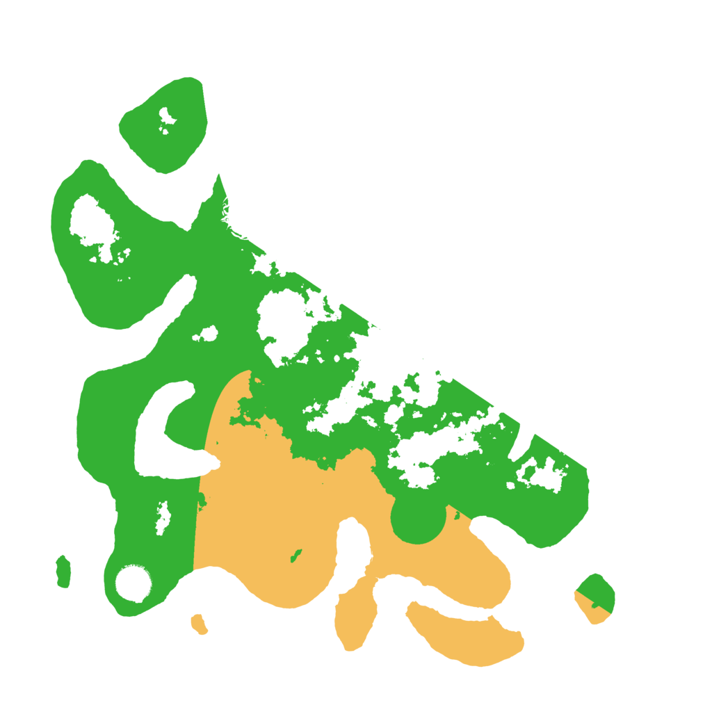 Biome Rust Map: Barren, Size: 3500, Seed: 1364517