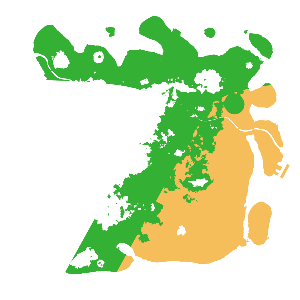 Biome Rust Map: Procedural Map, Size: 4000, Seed: 4349217