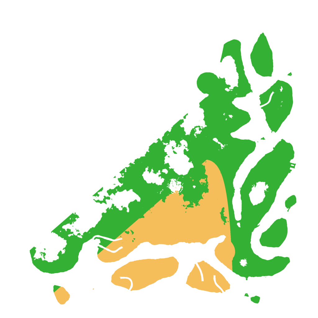 Biome Rust Map: Procedural Map, Size: 4000, Seed: 6070379