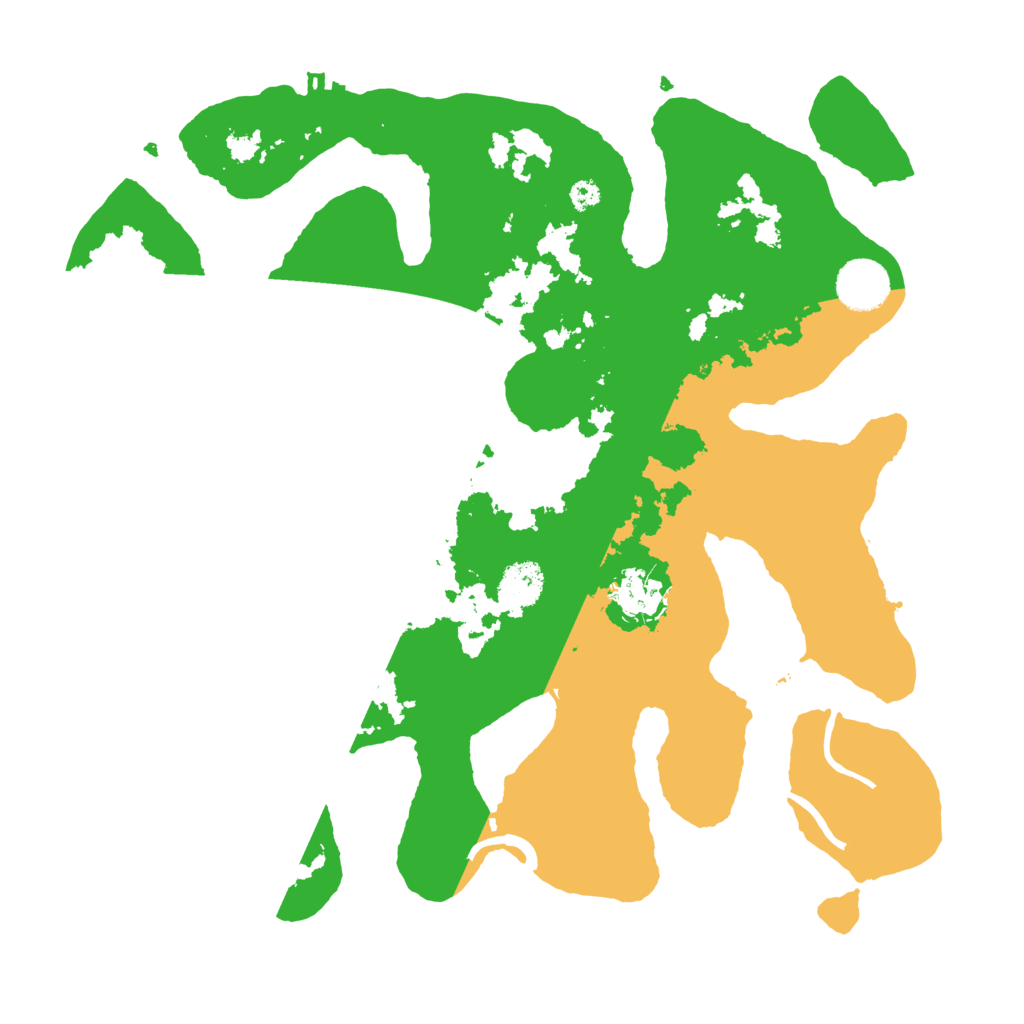 Biome Rust Map: Procedural Map, Size: 3500, Seed: 2715394