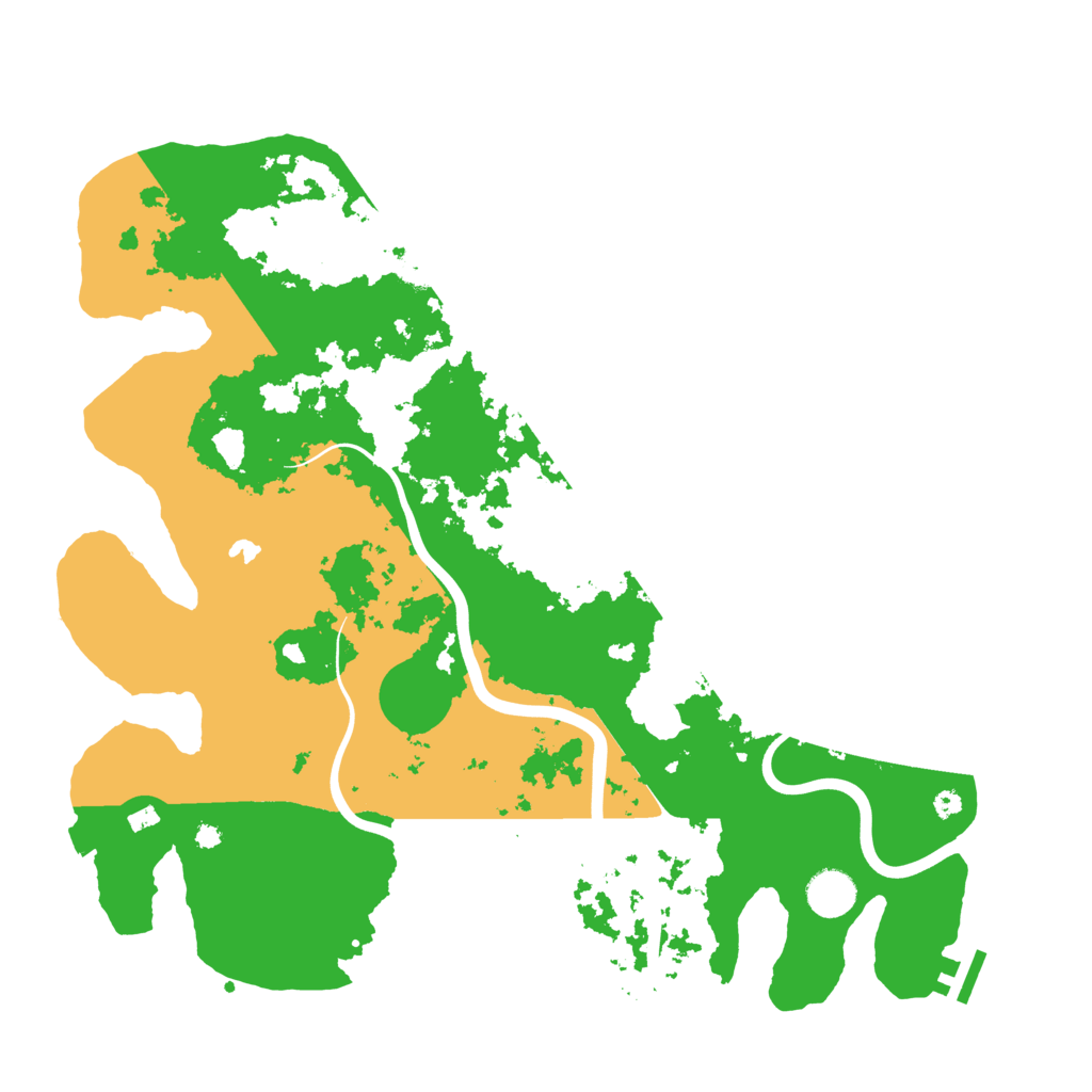 Biome Rust Map: Procedural Map, Size: 4000, Seed: 440555096