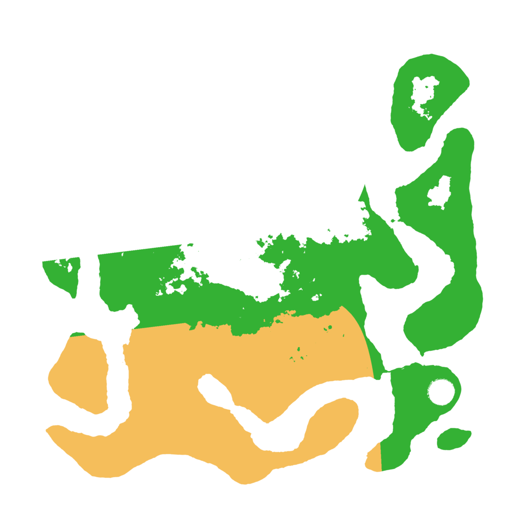 Biome Rust Map: Barren, Size: 3500, Seed: 2685379