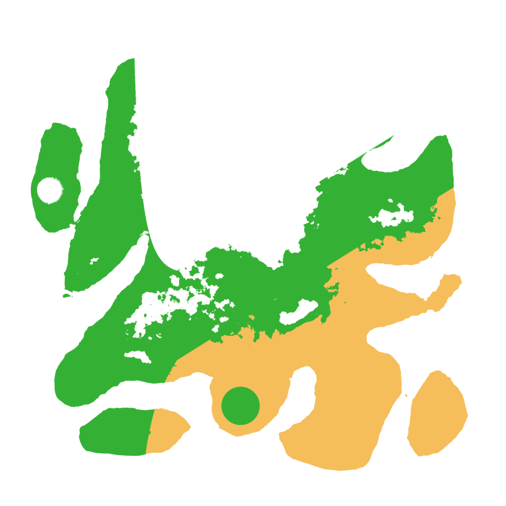 Biome Rust Map: Barren, Size: 3500, Seed: 1762730