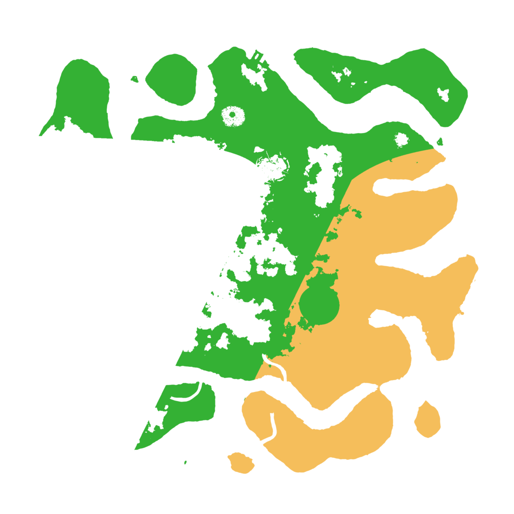 Biome Rust Map: Procedural Map, Size: 3500, Seed: 2682463
