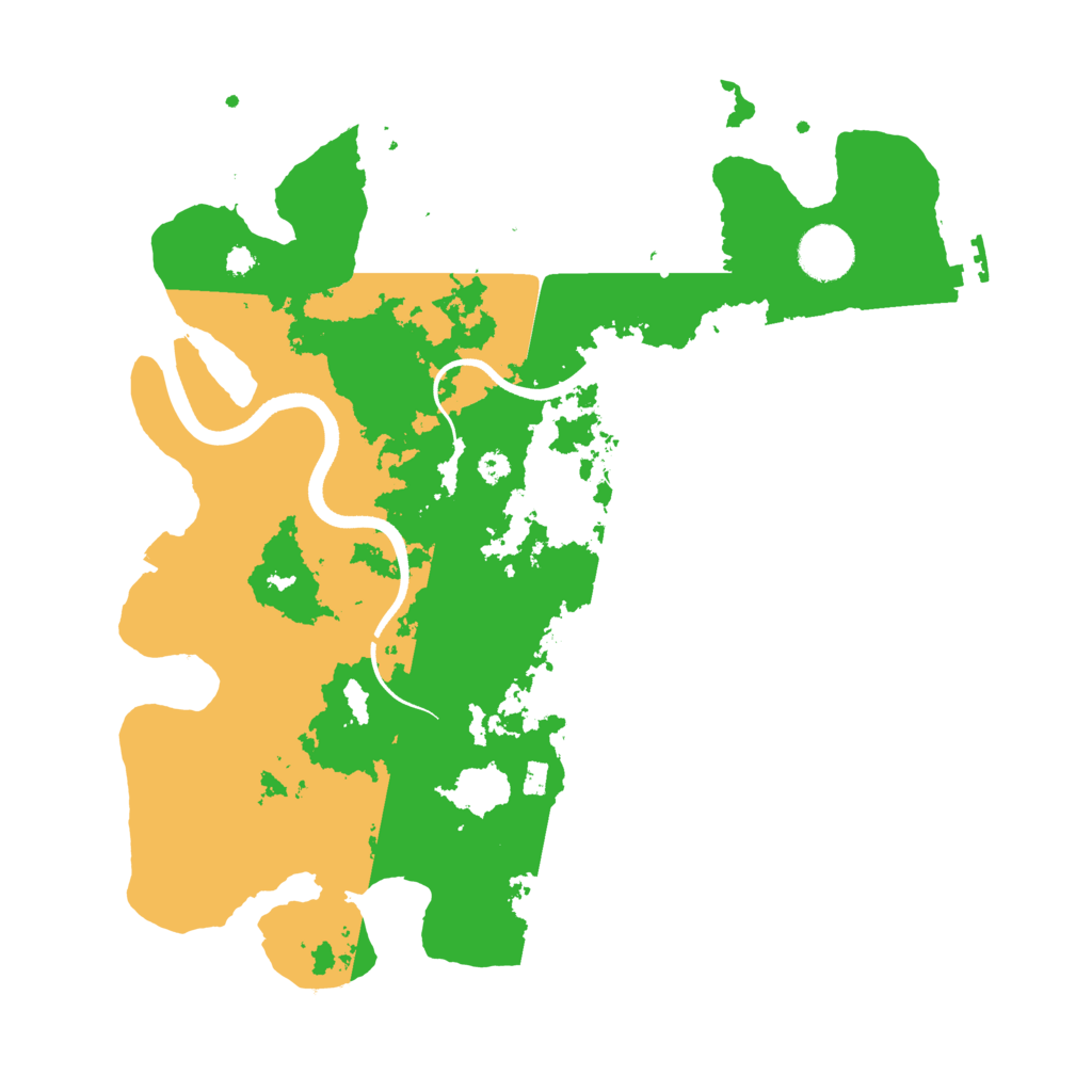 Biome Rust Map: Procedural Map, Size: 3500, Seed: 4378191