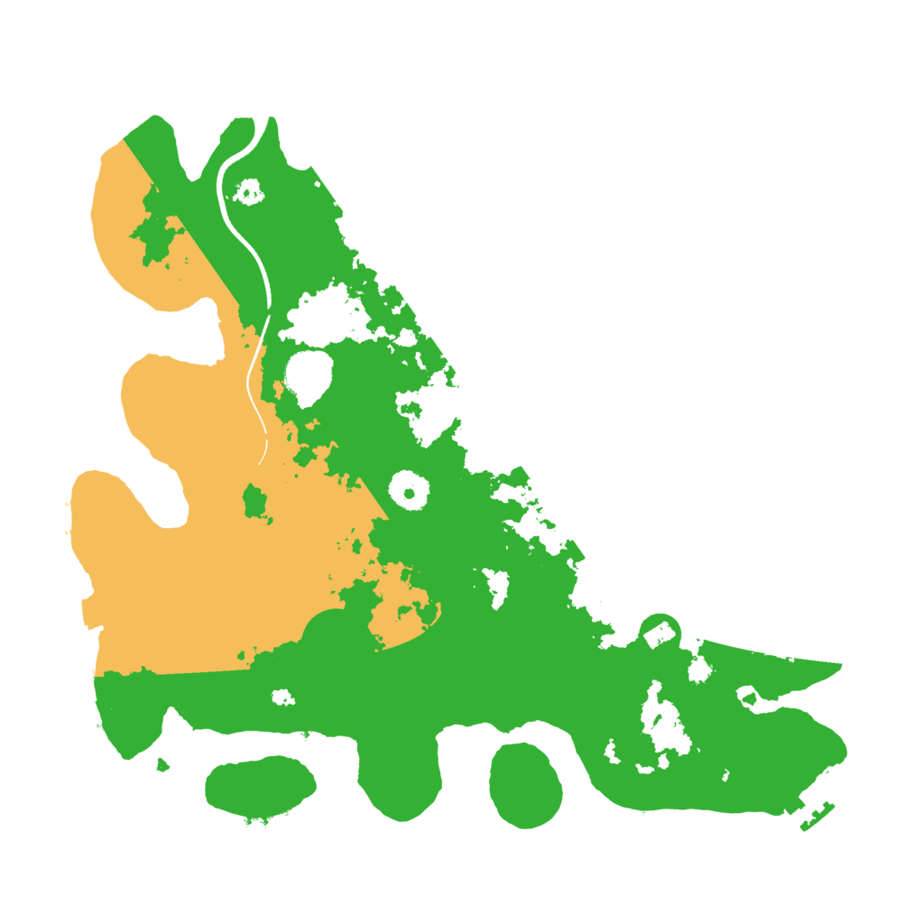 Biome Rust Map: Procedural Map, Size: 3500, Seed: 1790725