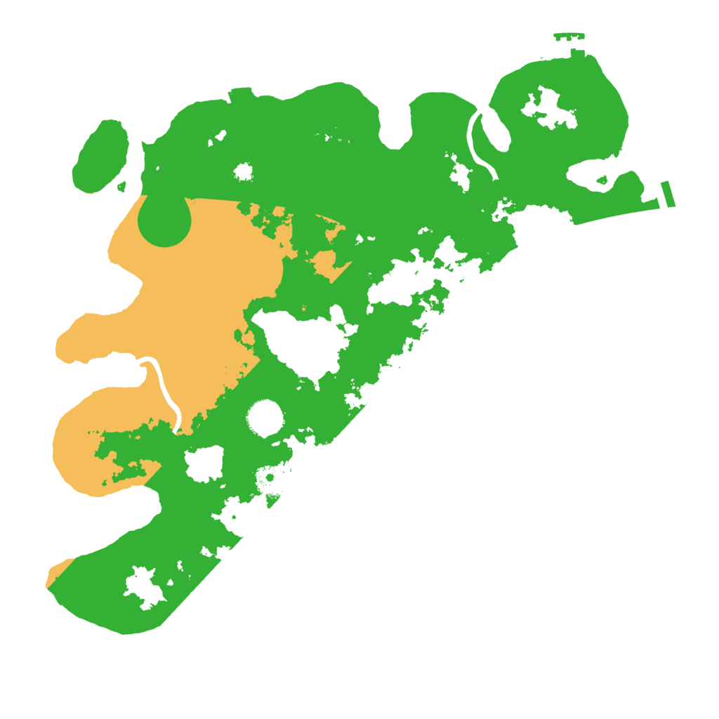 Biome Rust Map: Procedural Map, Size: 3550, Seed: 3918