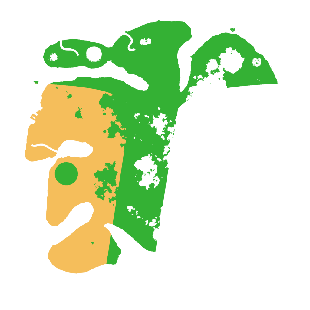Biome Rust Map: Procedural Map, Size: 3550, Seed: 975727